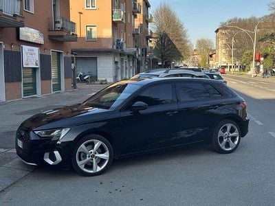 Usata Audi A3 Advanced 150 CV (110 kW) 2021 Nero Berlina