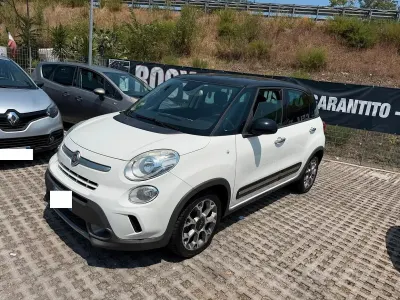 Usata Fiat 500L Trekking 105 CV (77 kW) 2014 Bianco Monovolume