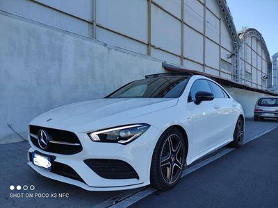 Usata Mercedes CLA200 Edition 150 CV (110 kW) 2021 Bianco Coupé