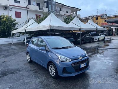 Usata Hyundai i10 66 CV (48 kW) 2018 Blu Utilitaria