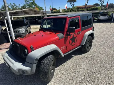 Usata Jeep Wrangler Sport 177 CV (130 kW) 2009 Rosso SUV