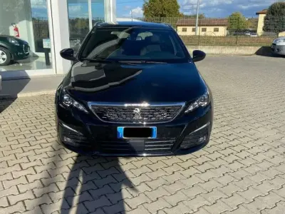 Occasion Peugeot 308 GT-line 120 PK (88 kW) 2018 Zwart Stationwagen