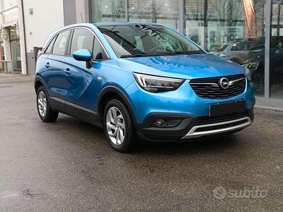 Usata Opel Crossland X Ultimate 102 CV (75 kW) 2019 Blu/azzurro SUV