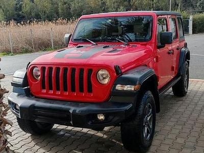 Usata Jeep Wrangler Unlimited Sport 200 CV (147 kW) 2020 Rosso SUV
