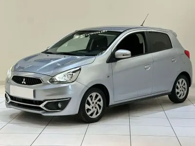 Usata Mitsubishi Space Star Intense 80 CV (58 kW) 2017 Argento Utilitaria