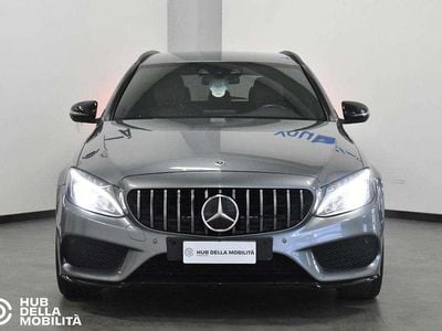 Usata Mercedes C180 Premium 116 CV (85 kW) 2017 Grigio Station wagon