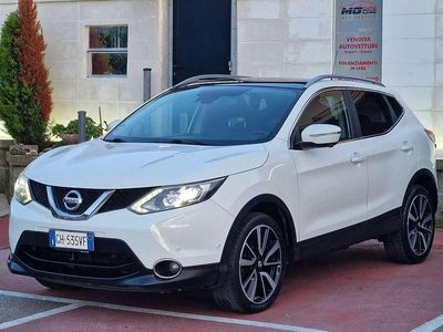 Usata Nissan Qashqai Tekna 116 CV (85 kW) 2014 Bianco SUV
