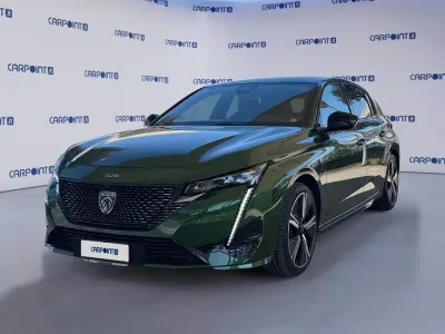 Usata Peugeot 308 GT 131 CV (96 kW) 2023 Verde Berlina