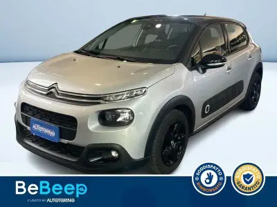Usata Citroën C3 Shine 75 CV (55 kW) 2018 Grigio metallizzato Utilitaria