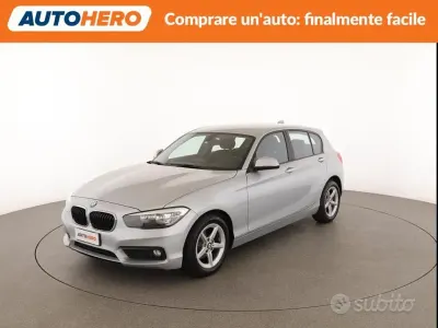 Usata BMW 116 Advantage 116 CV (85 kW) 2016 Grigio Utilitaria