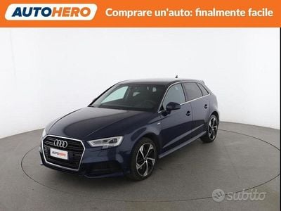 Usata Audi A3 Admired 150 CV (110 kW) 2020 Blu Berlina