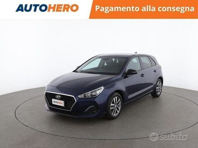 Usata Hyundai i30 116 CV (85 kW) 2019 Blu Berlina