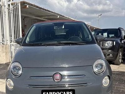 Usata Fiat 500C Lounge 69 CV (50 kW) 2018 Grigio Cabrio