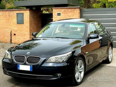 usata BMW 530 Xd Berlina-95500km-U.Prop-P.BeigeTettoNavi-FULL