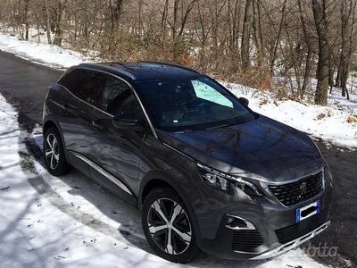Usata Peugeot 3008 GT-line 131 CV (96 kW) 2019 Grigio SUV