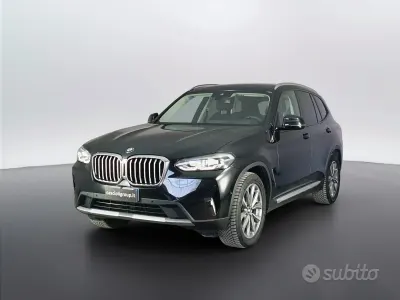 Usata BMW X3 Comfort Edition 190 CV (139 kW) 2022 Nero SUV