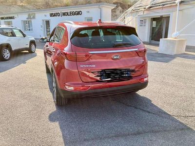 Usata Kia Sportage Style 116 CV (85 kW) 2018 Rosso SUV