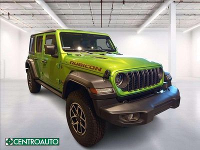 Nuova Jeep Wrangler Unlimited Rubicon 272 CV (200 kW) 2026 Verde metallizzato SUV
