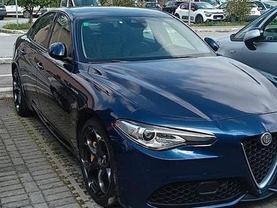 Usata Alfa Romeo Giulia Veloce 211 CV (155 kW) 2016 Blu Berlina