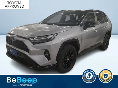 Usata Toyota RAV4 Hybrid Style 222 CV (163 kW) 2022 Argento metallizzato SUV