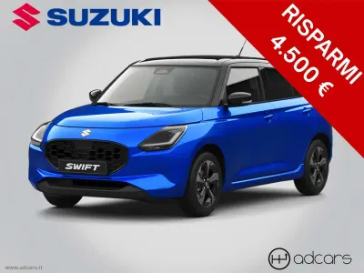 Nuova Suzuki Swift 83 CV (61 kW) 2026 Blu/azzurro Utilitaria