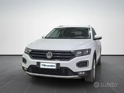 Usata VW T-Roc Advance 150 CV (110 kW) 2018 Bianco SUV