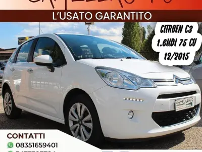 Usata Citroën C3 Feel 75 CV (55 kW) 2015 Bianco Berlina