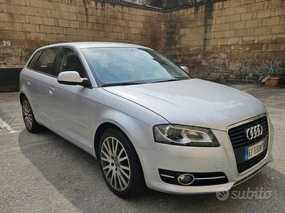Usata Audi A3 140 CV (102 kW) 2010 Grigio Utilitaria