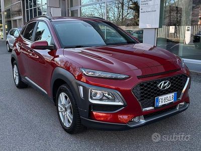 Usata Hyundai Kona 120 CV (88 kW) 2019 Rosso SUV