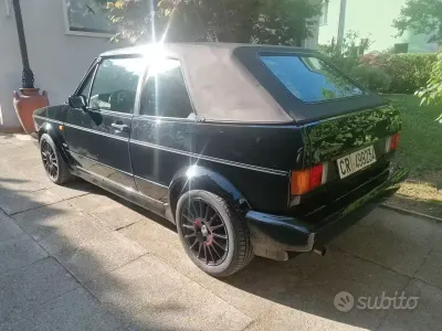 Usata VW Golf Cabriolet Sportline 98 CV (72 kW) 1993 Nero Cabrio
