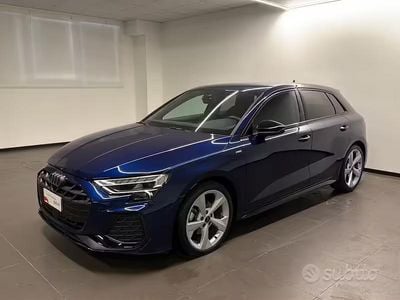 Usata Audi A3 S-Line 150 CV (110 kW) 2025 Blu navarra metallizzato Berlina