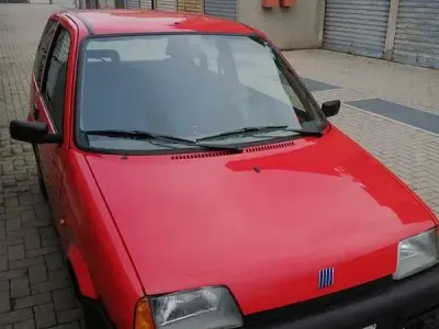 Usata Fiat Cinquecento 41 CV (30 kW) 1995 Rosso Utilitaria