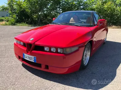 Usata Alfa Romeo SZ/RZ 210 CV (154 kW) 1992 Rosso Coupé
