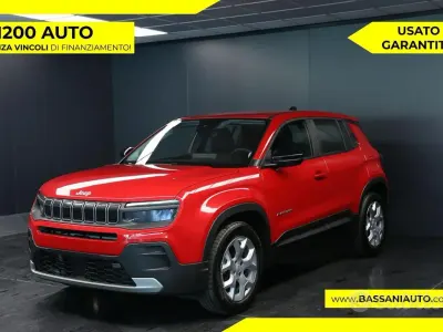 Usata Jeep Avenger Altitude 101 CV (74 kW) 2024 Rosso SUV