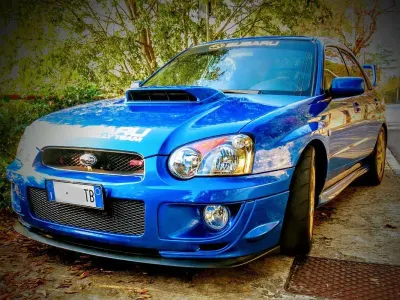 Usata Subaru Impreza 265 CV (194 kW) 2003 Blu/azzurro Berlina