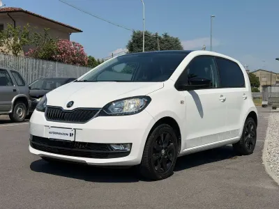Usata Skoda Citigo G-TEC Design Edition 68 CV (50 kW) 2019 Bianco Utilitaria