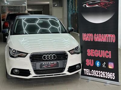 Usata Audi A1 Ambition 89 CV (65 kW) 2014 Bianco Berlina