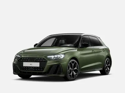Nuova Audi A1 Sportback Comfort 150 CV (110 kW) 2026 Verde district metallizzato Utilitaria