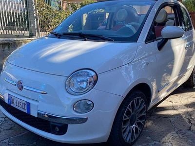 Usata Fiat 500C Rock 69 CV (50 kW) 2009 Bianco Cabrio