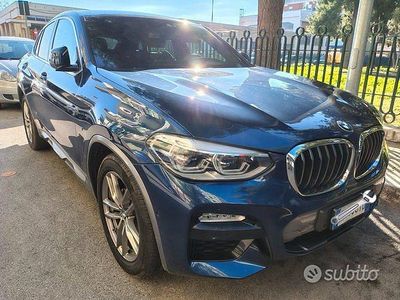 Usata BMW X4 M Sport 190 CV (139 kW) 2018 Blu SUV