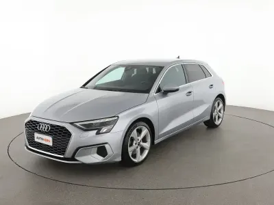 Usata Audi A3 Sportback Advanced 150 CV (110 kW) 2021 Argento Utilitaria