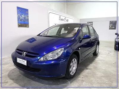 Usata Peugeot 307 Style 88 CV (64 kW) 2004 Blu Berlina
