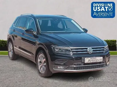 Usata VW Tiguan Advance 150 CV (110 kW) 2017 Nero SUV