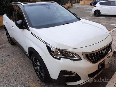 Käytetty Peugeot 3008 Allure 130 HP (95 kW) 2018 Valkoinen Katumaasturi