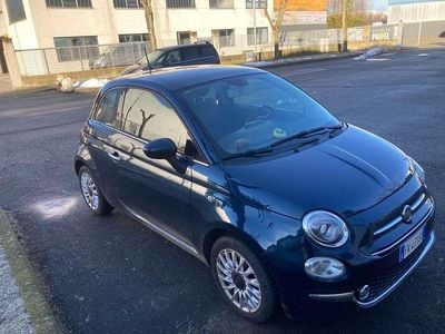 Usata Fiat 500 Lounge 69 CV (50 kW) 2017 Blu/azzurro Utilitaria