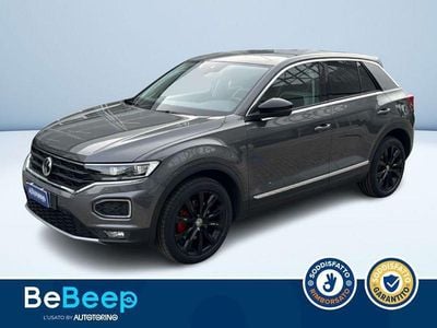 Usata VW T-Roc Advance 150 CV (110 kW) 2018 Grigio metallizzato SUV