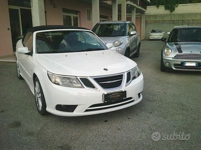 Usata Saab 9-3 Cabriolet Linear 150 CV (110 kW) 2010 Bianco Cabrio