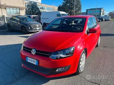 Usata VW Polo Comfortline 75 CV (55 kW) 2010 Rosso Utilitaria