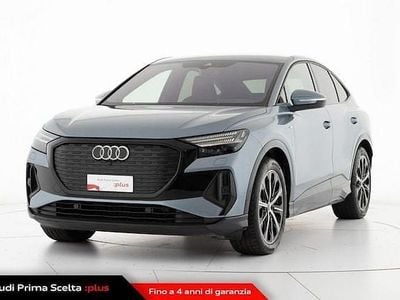 Usata Audi Q4 Sportback e-tron S-Line 150 kW (204 CV) 2024 Blu/azzurro SUV