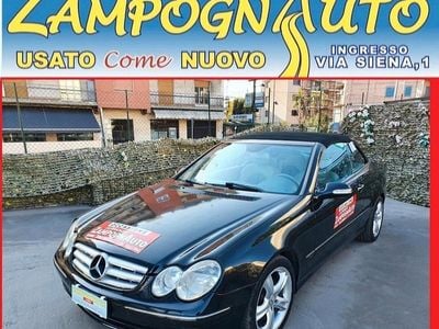 Usata Mercedes CLK240 Avantgarde 169 CV (124 kW) 2003 Bianco Cabrio